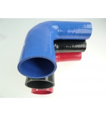 Silikon Reduzierbogen 90 Grad 25 auf 30 mm L 100 mm REDOX