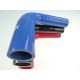 Silikon Reduzierbogen 90 Grad 30 auf 38 mm L 100 mm REDOX