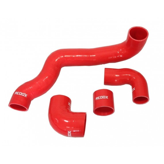 REDOX Silikonschlauch-Kit 4-teilig Turbo/Ladeluftkühler für Lancia Delta HF HPE 2.0 16V Turbo 1995-1998