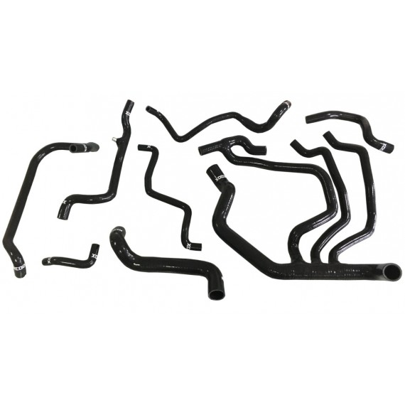 Kit 8 Silikon Kuehlschlaeuche RENAULT Megane II RS 2.0 16V Turbo F4Rt 225/230 PS 2004-2009 — REDOX
