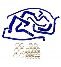 Kit 10 Silikon-Kühlschläuche PEUGEOT 205 GTI 1.6 / 1.9 mit Wärmetauscher 1984-1990