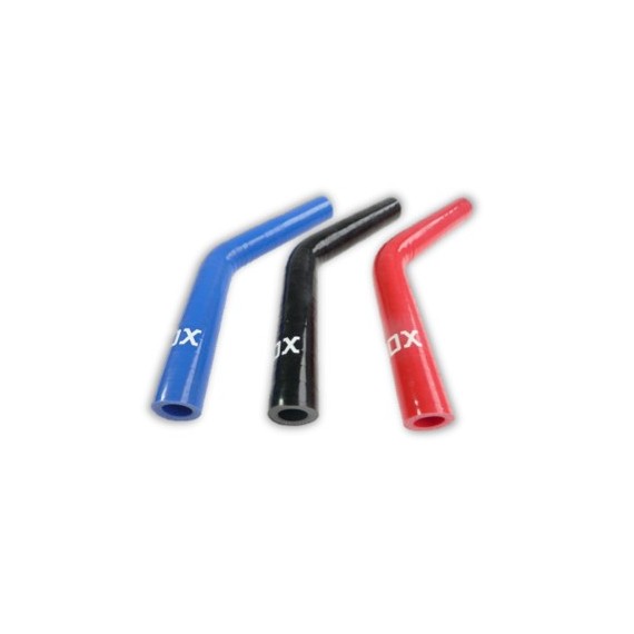 Silikonbogen 45° VMQ — Innendurchmesser 19mm — Länge 100mm — REDOX