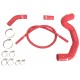 Kit 4 Silikon Kuehlschlaeuche PEUGEOT 306 1.9 TD XUD9 90 PS 1993-2002 — REDOX