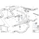 Kit 8 Silikon Kuehlschlaeuche BMW E36 325i M50B25 integr. Behaelter — REDOX