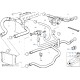 8 silikon kühlwasserschläuche Kit für BMW E36 325i M50B25 ausgestattet kühler mit integriertem Ausgleichsbehälter