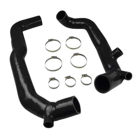 Kit 2 Silikon Turbo-Ansaug Ø51 mm BMW N54B30 135i 1M 335i FVMQ — REDOX