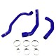 Kit 3 Silikon Kuehlschlaeuche CITROEN CX 25 GTi Turbo 168 PS M25-628 1985-1989 — REDOX