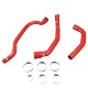 Kit 3 Silikon Kuehlschlaeuche CITROEN CX 25 GTi Turbo 168 PS M25-628 1985-1989 — REDOX