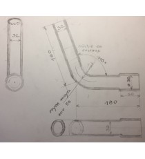 Silikon-3-Wege-Anschluss Ø14 mm - Achsabstand 130/150 mm - schwarz