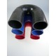 90mm - Winkel 180 ° Silikon - REDOX