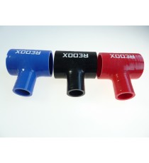 Silikon-T-Stück - Hauptdurchmesser 45 mm - Abzweig 25 mm - Länge 76 mm