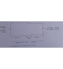 42-47mm Reducer Recht Silikon 137mm- REDOX