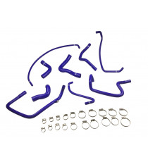 Kit 9 Silikon-Kühlschläuche PEUGEOT 205 GTI 1.6 / 1.9 ohne Wärmetauscher 1991-1994