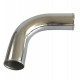 Schweißbarer Aluminium-Bogen 90° Außendurchmesser 102 mm Länge 140 mm