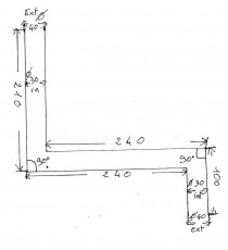 85mm - Muff Recht 76mm - REDOX