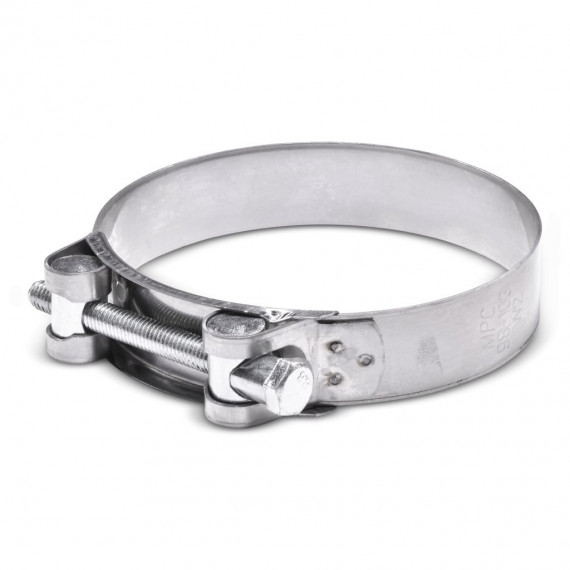 Schlauchschelle Edelstahl W4 Kragen für Silikonschlauch 90mm