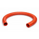 Gewellter Silikonschlauch Ø80mm x 2m RAL2001 Wasserkühlung