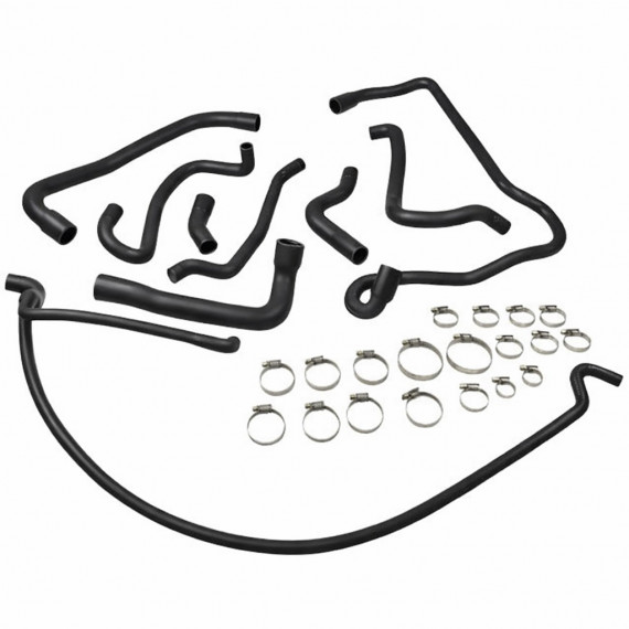 REDOX Silikon Kühlerschlauch Set 9-teilig für CITROËN BX 1.7 Turbo Diesel XUD7