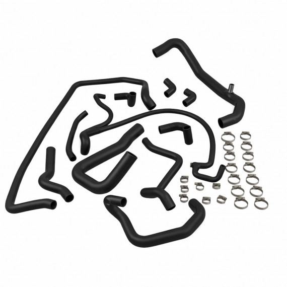 Komplett-Set 12 REDOX Silikon-Kühlschläuche Citroën BX GTi 16V