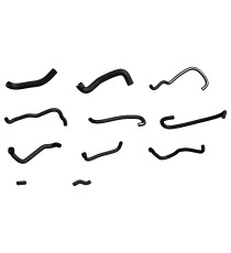 Komplettset 11 Silikonschläuche Motorkühlkreislauf für CITROËN C25 2.5D