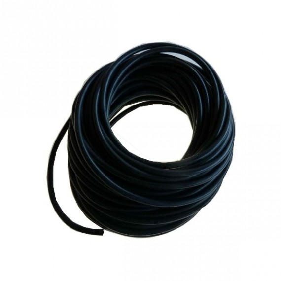 Silikon-Unterdruckschlauch schwarz Innendurchmesser 4 mm - vorgeschnitten