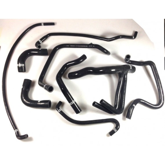 Kit 9 Silikon-Kühlschläuche PEUGEOT 205 GTI 1.6 / 1.9 mit Wärmetauscher 1991-1994